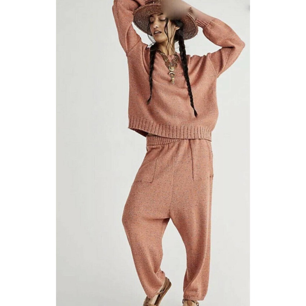 Free People Gio Pants Set Slouchy Harem Pants